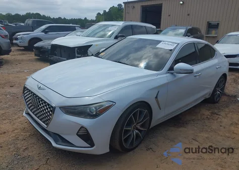 2019 Genesis G70 3.3T Advanced from USA, damaged, VIN KMTG54LE9KU034384